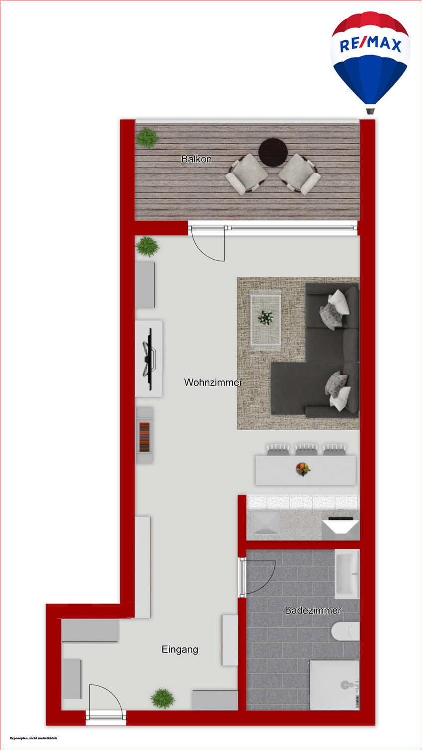 Apartment Etagenwohnung F�ssen