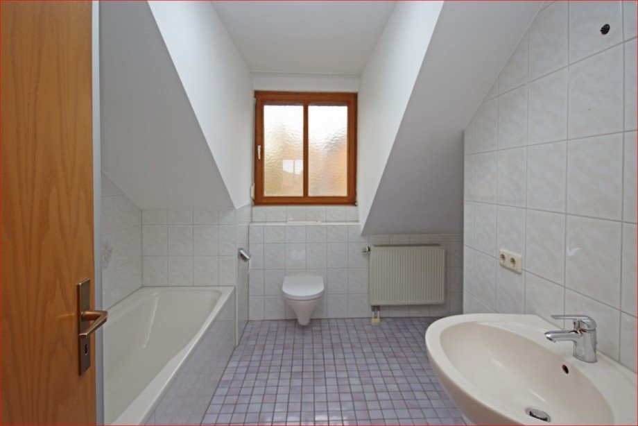 Badezimmer Dachgeschosswohnung Seeg