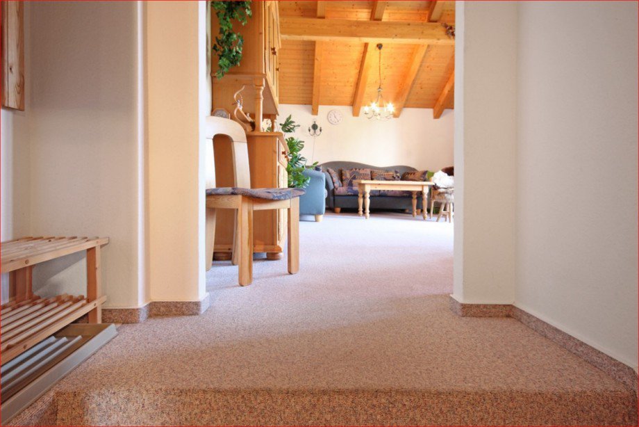 �bergang Flur in den Wohnbereich Etagenwohnung Oy-Mittelberg