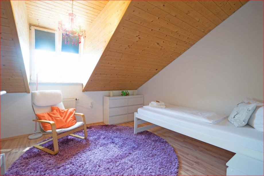 Zimmer 2 Dachgeschosswohnung Nesselwang