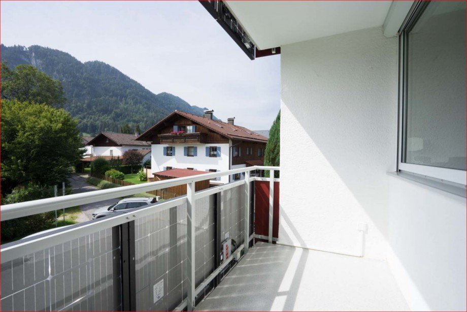 Balkon mit Kienbergblick Etagenwohnung Pfronten
