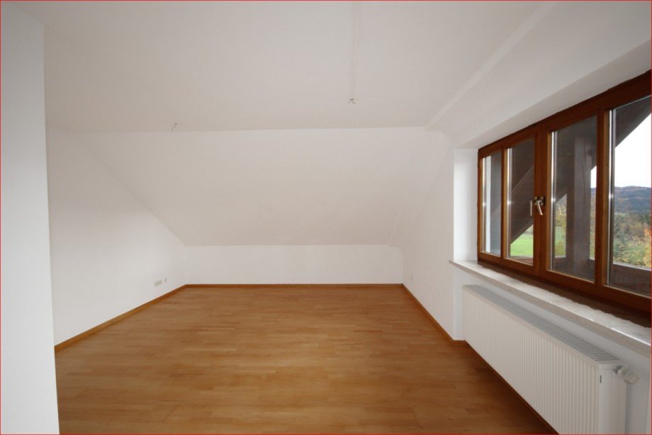 Wohnzimmer Dachgeschosswohnung Seeg