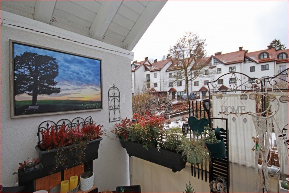 Balkon Etagenwohnung Kempten
