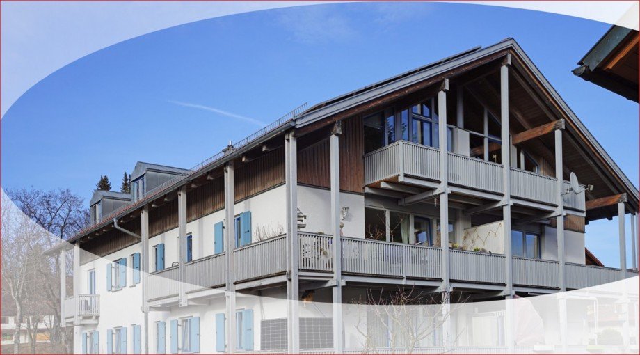 S�dansicht - Dachsuite Dachgeschosswohnung Nesselwang