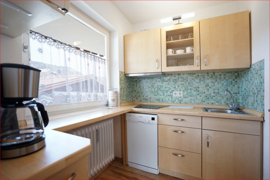 K�che mit EBK Etagenwohnung Oberstdorf / Kornau