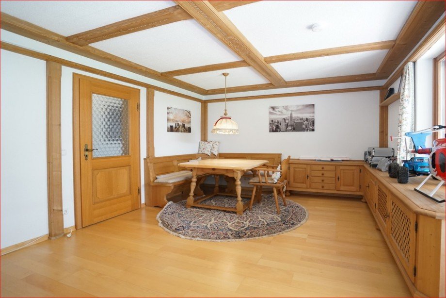 Esszimmer mit Zugang zum Wintergarten Bungalow Klosterlechfeld