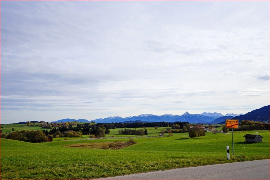 Aussicht auf den Alpenrand Etagenwohnung Oy-Mittelberg