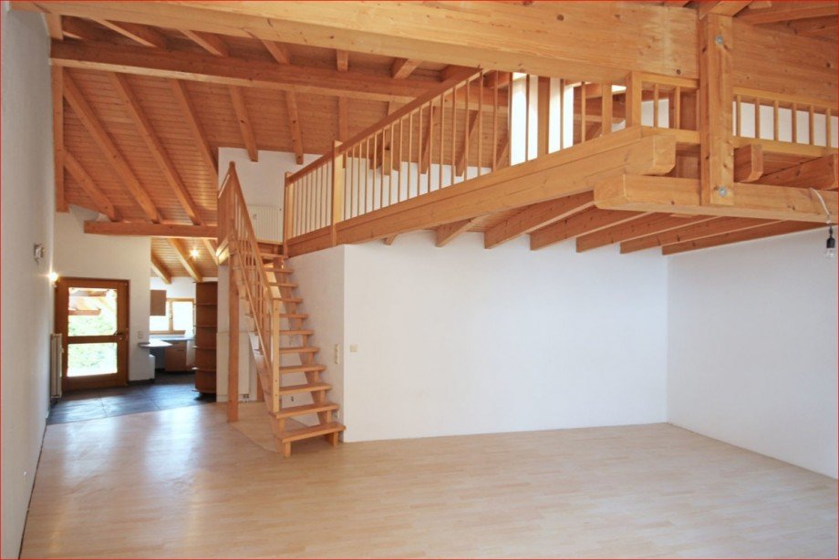 Galeriewohnung, alter Fu�boden Dachgeschosswohnung Oy-Mittelberg