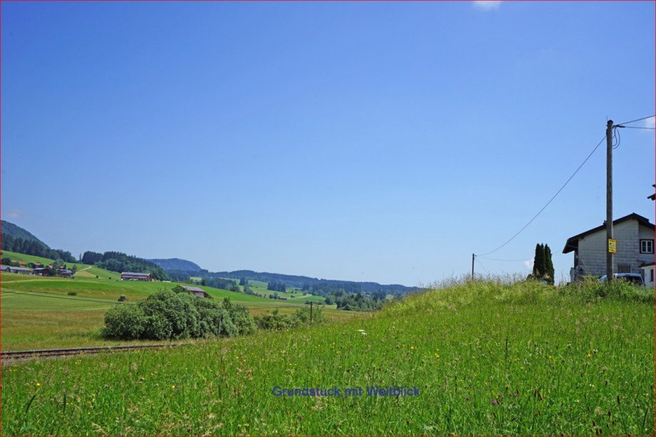 Grundst�ck mit Weitblick Wohngrundst�ck Hopferau