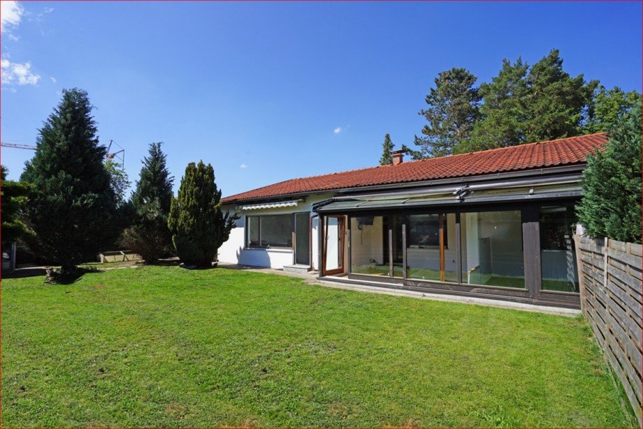 S�dansicht Bungalow Klosterlechfeld