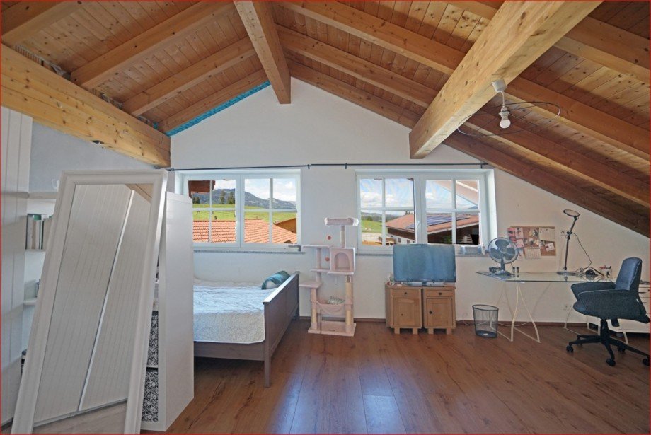 DG, Studioschlafzimmer mit Bergblick Zweifamilienhaus Fischen im Allg�u / Maderhalm