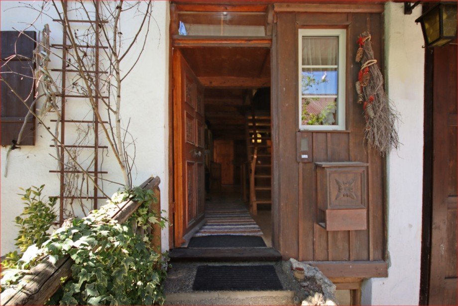 Hauseingang 1 Bauernhaus Bidingen