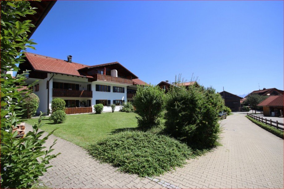 Hausansicht Etagenwohnung Pfronten