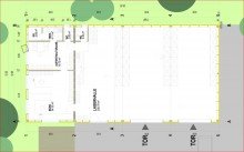 Grundriss Erdgeschoss Attraktive Lagerhalle mit B�ro!
