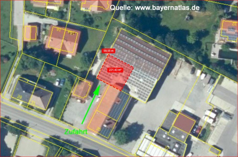 Halle WEST Lageplan Nesselwang - Ostallg�u Halle / Lager / Produktion Halle Gewerbefl�chen (West) in Nesselwang! Produktion-Werkstatt-Lager-Verkauf-Outlet!