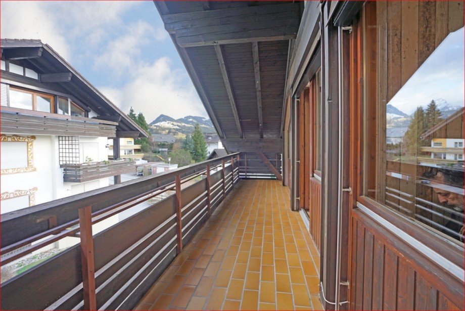 Balkon_ Etagenwohnung Sonthofen