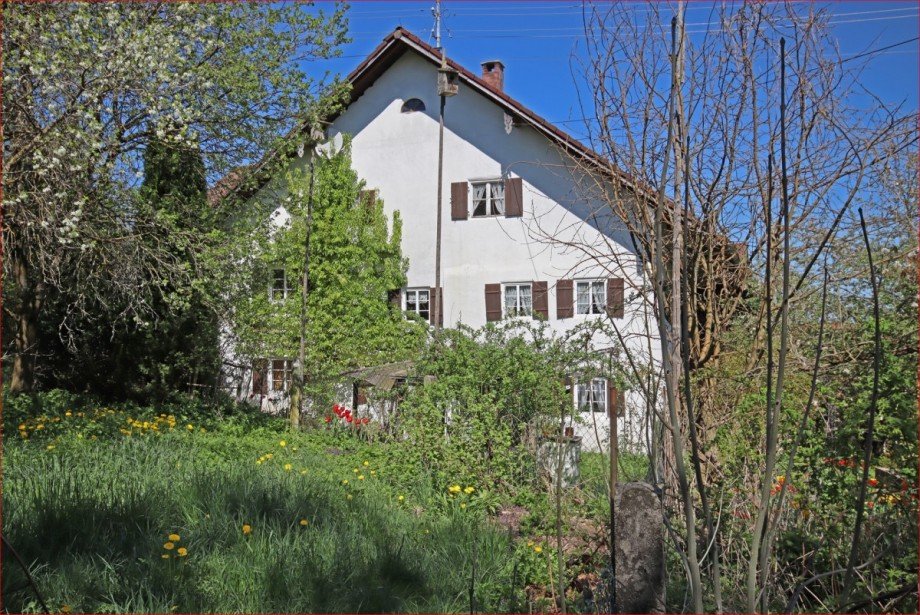 Hausansicht S�d Bauernhaus Bidingen