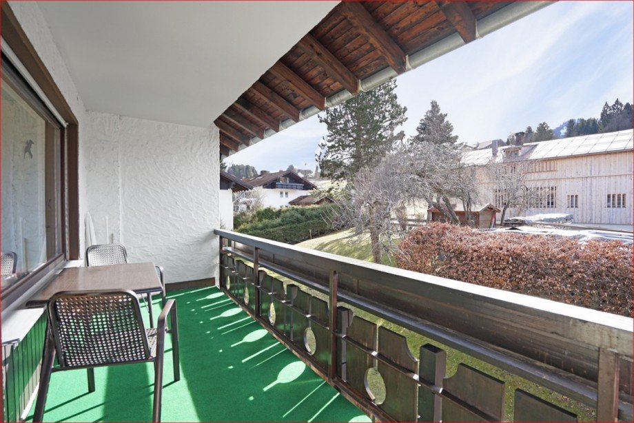 gro�z�giger S�dbalkon Etagenwohnung Oberstdorf / Kornau