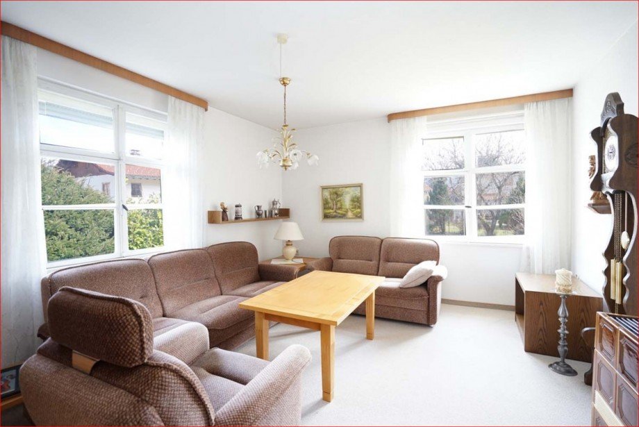 EG, Wohnzimmer Doppelhaush�lfte F�ssen