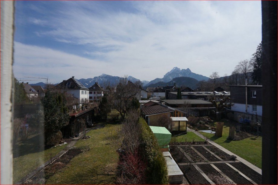 OG Fensterausblick Zi 3 Doppelhaush�lfte F�ssen