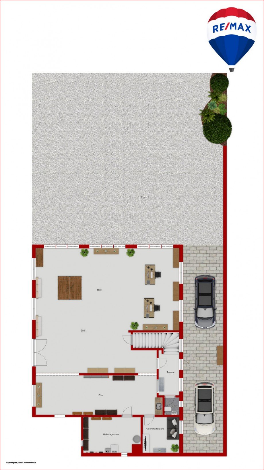 Au�enbereich Haus F�ssen / Wei�ensee