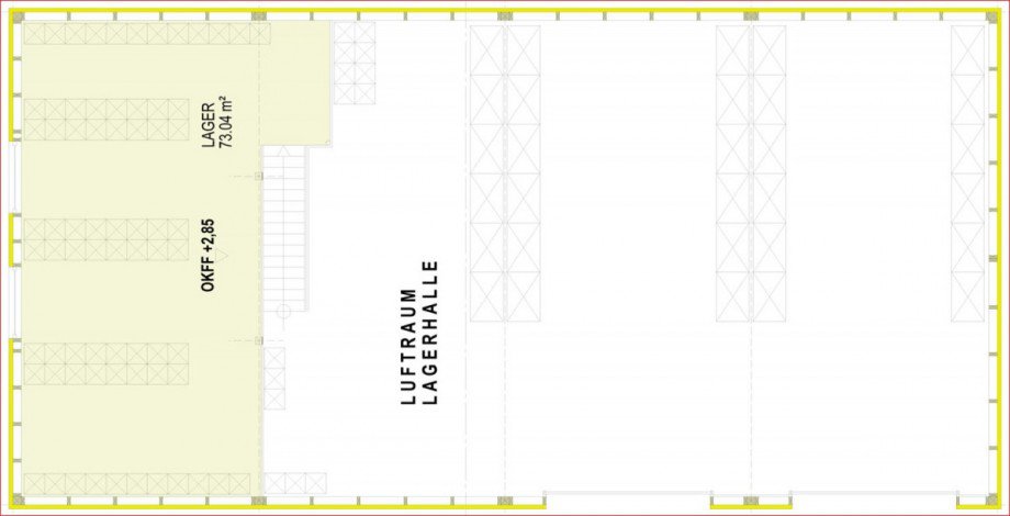Grundriss Obergeschoss_ Lager Lager Oy-Mittelberg