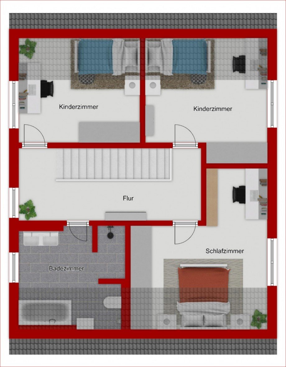 Obergeschoss Einfamilienhaus Pfronten