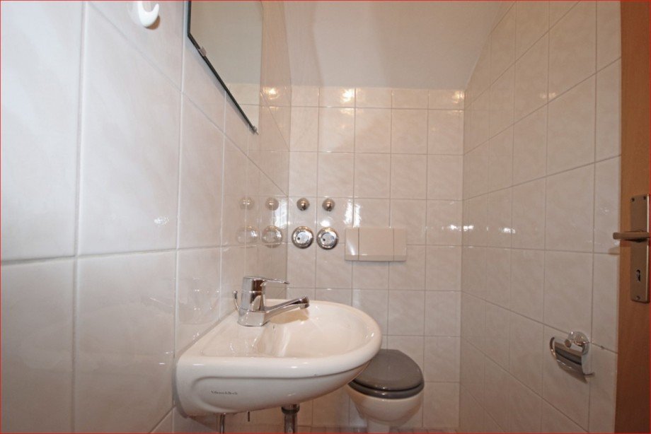 Separate Toilette Dachgeschosswohnung Seeg