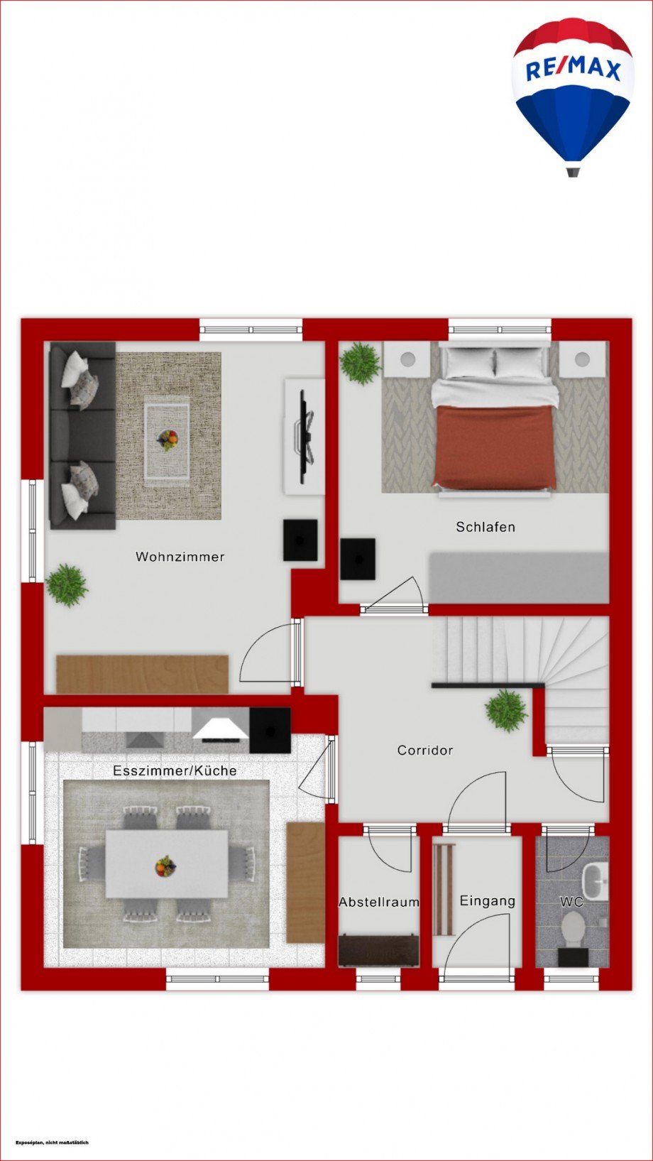 Erdgeschoss Doppelhaush�lfte F�ssen
