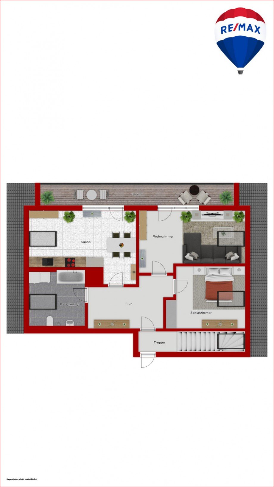 Dachgeschoss Haus F�ssen / Wei�ensee