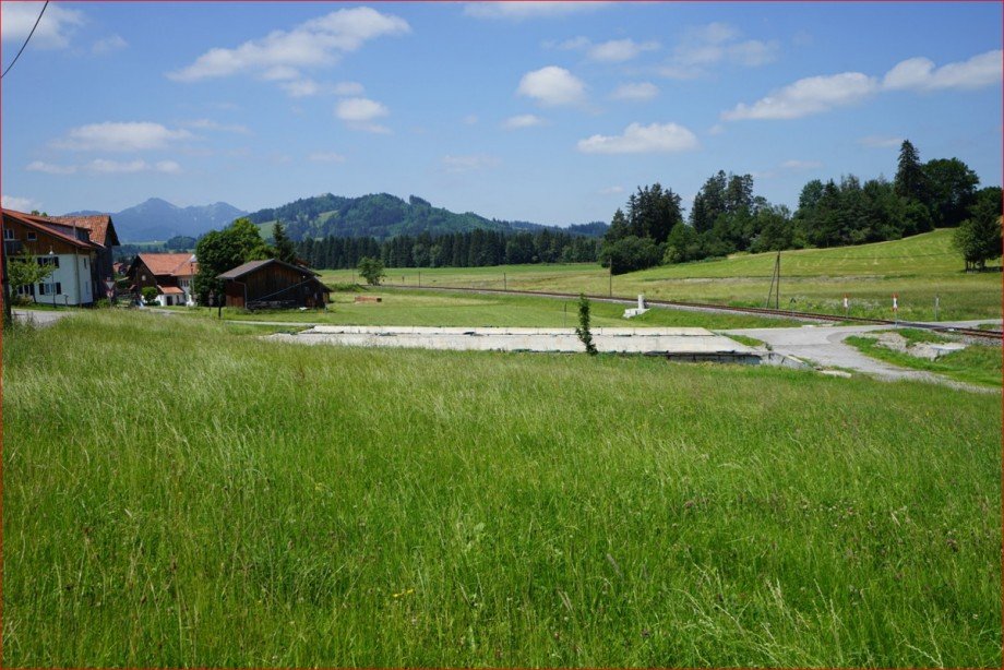 mit Bergblick Wohngrundst�ck Hopferau
