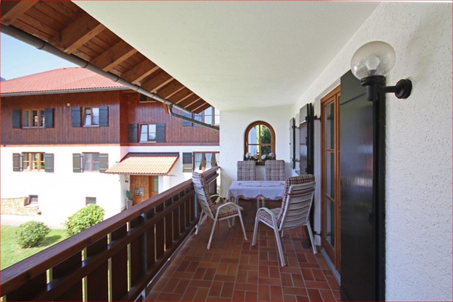 Balkon Etagenwohnung Pfronten