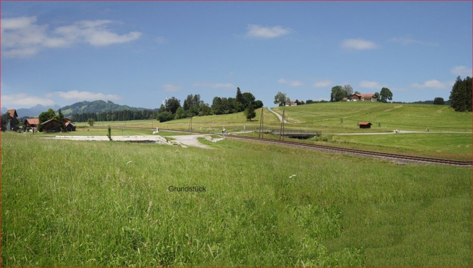 sch�ne Randlage Wohngrundst�ck Hopferau