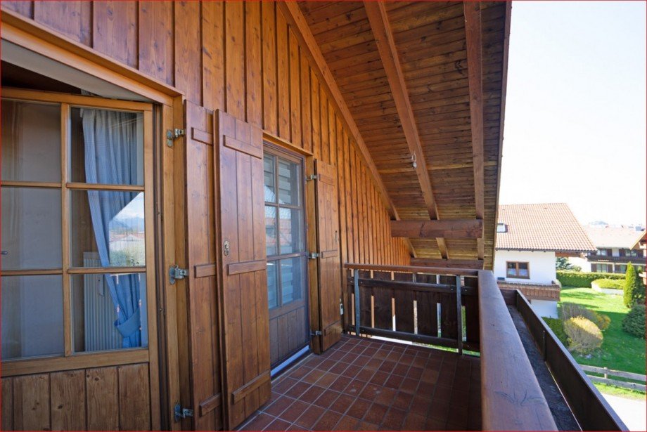 Ost-Balkon Dachgeschosswohnung Pfronten
