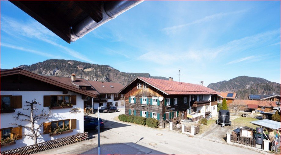 Ausblick Westbalkon Etagenwohnung Oberstdorf / Kornau