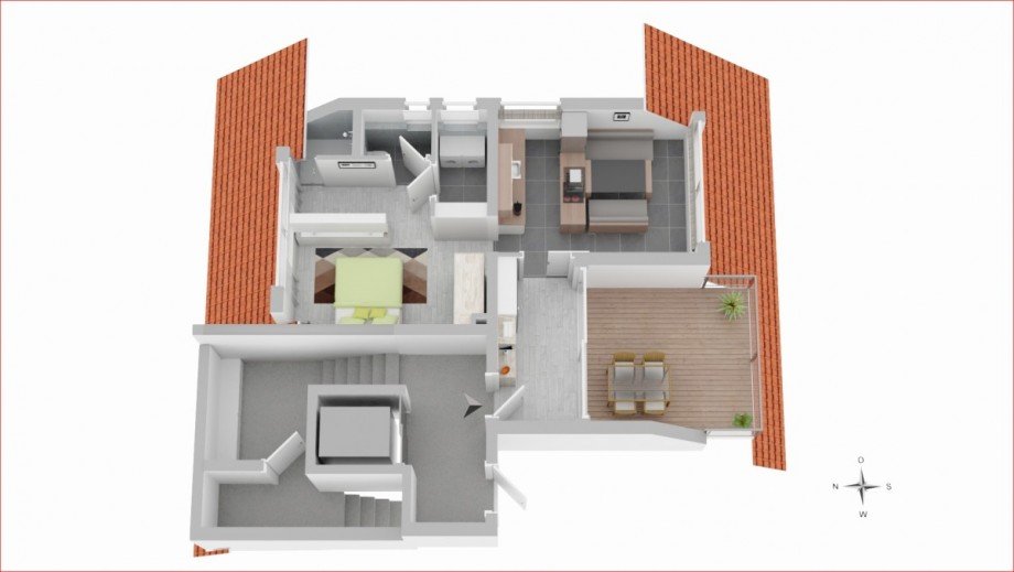 RX1446 Grundriss Etagenwohnung Nesselwang